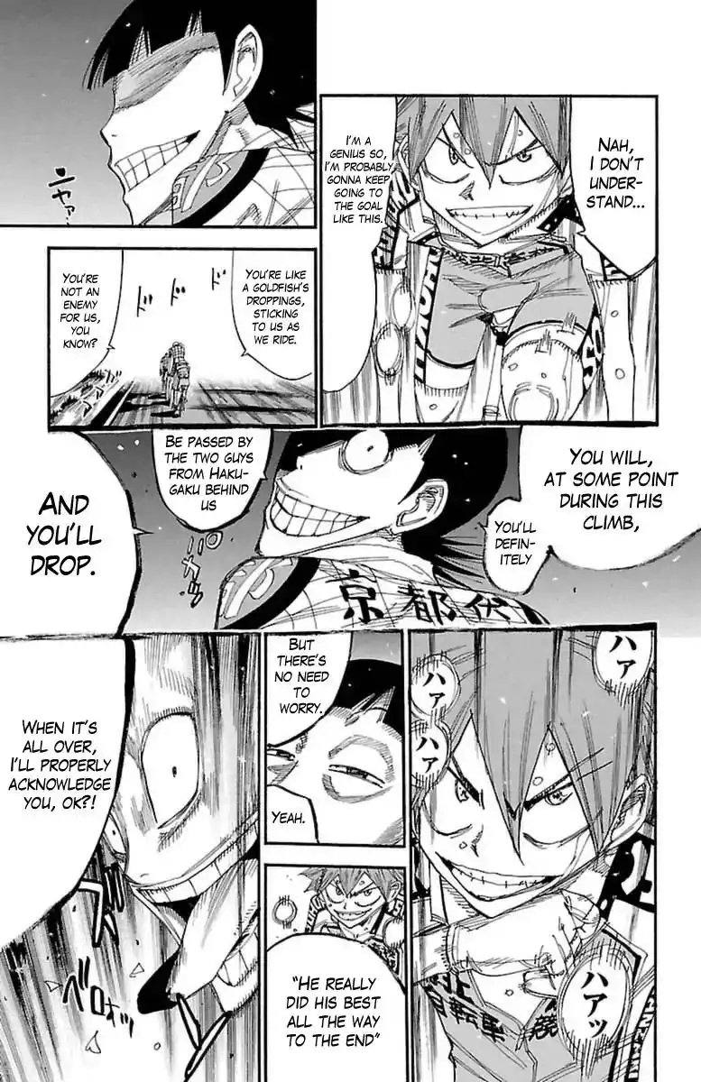 Yowamushi Pedal Chapter 396 11